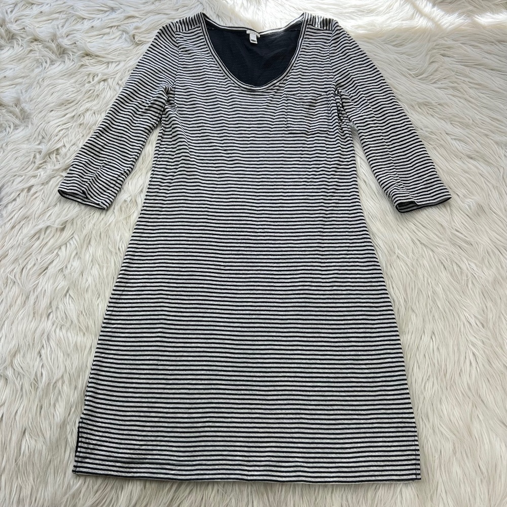 J.Crew Women's Scoop Neck Striped Shift Dress